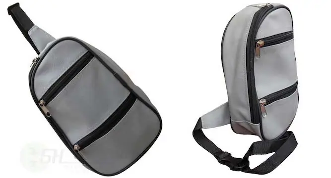 MOCHILA CON 1 TIRANTE DE TRIPLE CIERRE