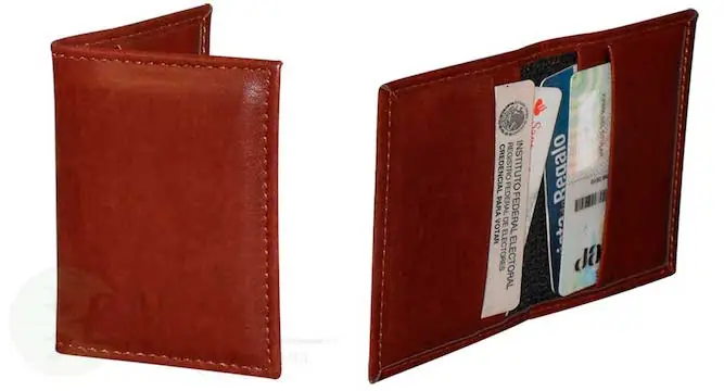 PORTA CREDENCIAL SENCILLO MATERIAL CURPIEL